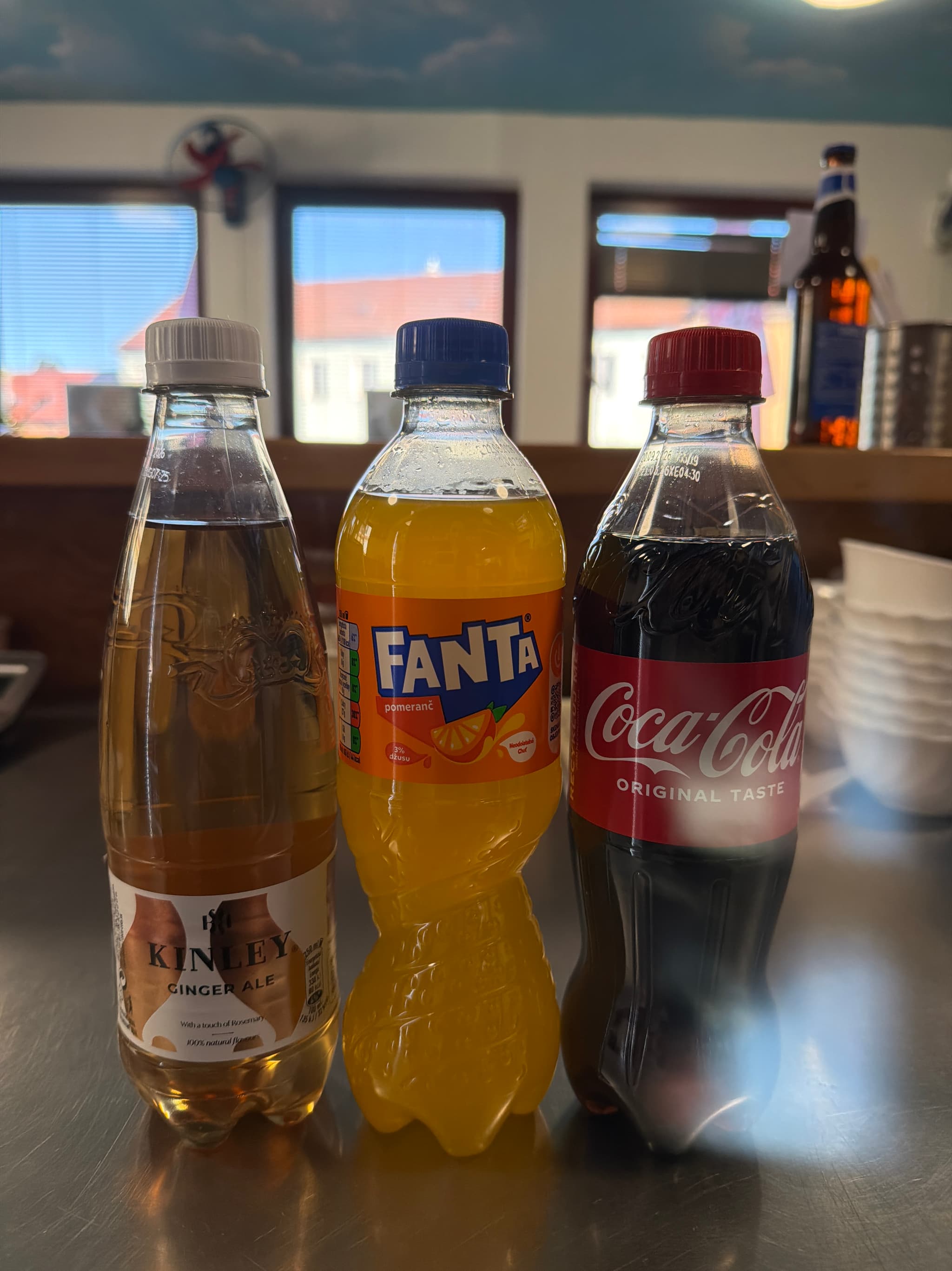 Coca, Fanta 0.5L