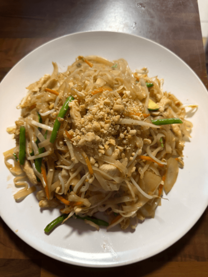 Teriyaki ploché rýžové nudle