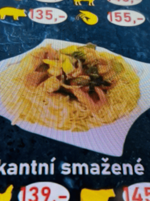 Pikantní smažené nudle